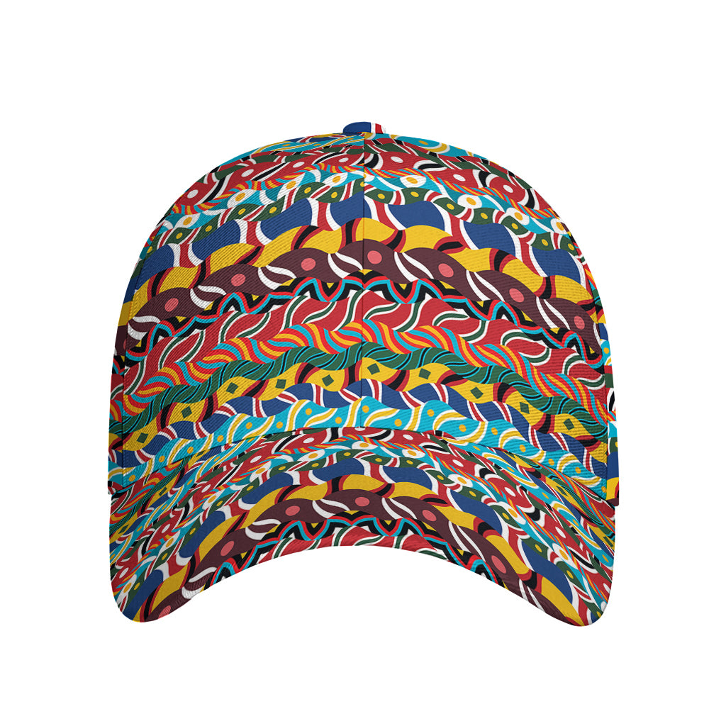 Afro African Ethnic Pattern Print Baseball Cap