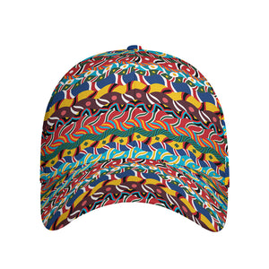 Afro African Ethnic Pattern Print Baseball Cap