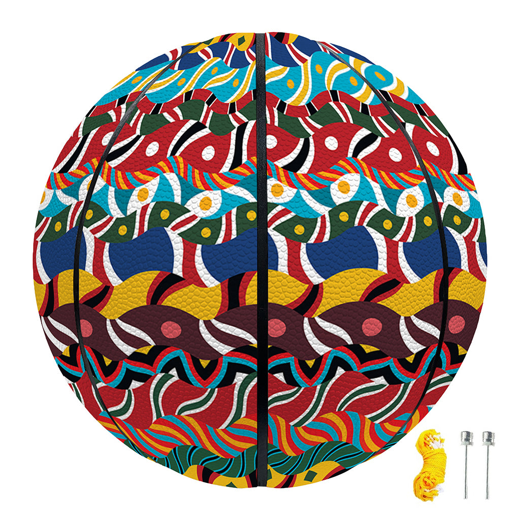 Afro African Ethnic Pattern Print Basketball