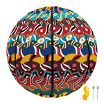 Afro African Ethnic Pattern Print Basketball