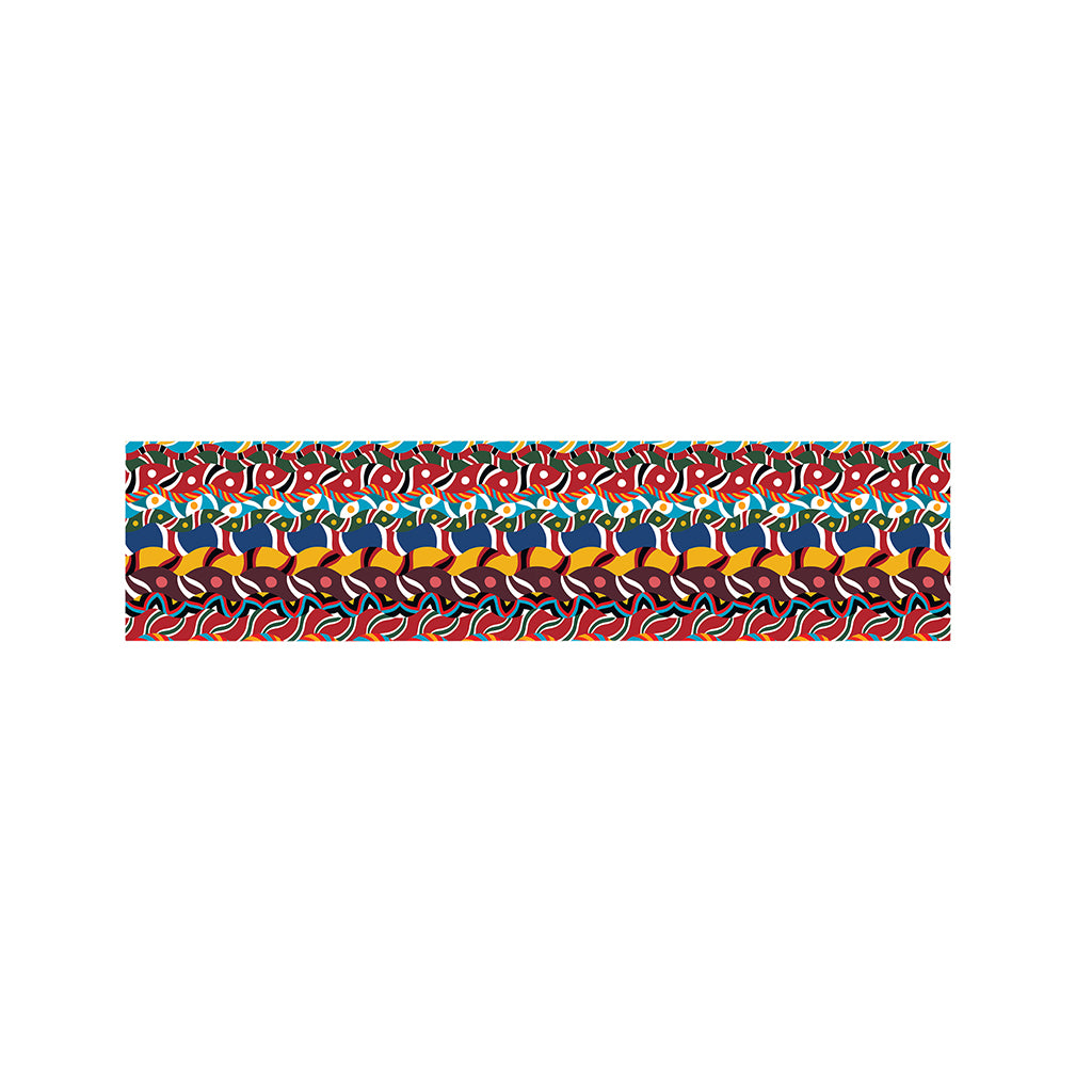 Afro African Ethnic Pattern Print Bed Runner