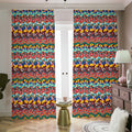 Afro African Ethnic Pattern Print Dimout Pencil Pleat Curtains