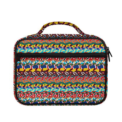 Afro African Ethnic Pattern Print Briefcase Bible Bag