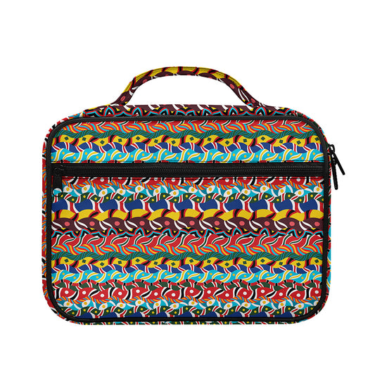 Afro African Ethnic Pattern Print Briefcase Bible Bag