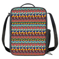 Afro African Ethnic Pattern Print Crossbody Lunch Bag