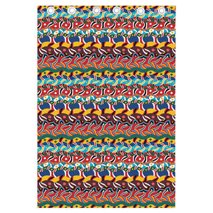 Afro African Ethnic Pattern Print Curtain