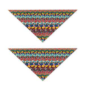 Afro African Ethnic Pattern Print Dog Bandana