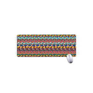 Afro African Ethnic Pattern Print Extended Mouse Pad