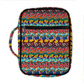 Afro African Ethnic Pattern Print Front Pocket Bible Bag