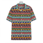 Afro African Ethnic Pattern Print Hawaiian Shirt