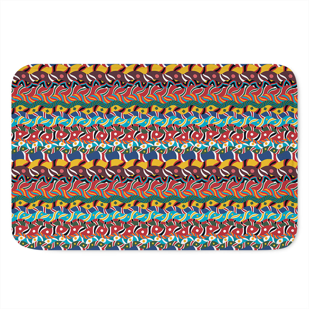 Afro African Ethnic Pattern Print Indoor Door Mat