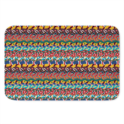 Afro African Ethnic Pattern Print Indoor Door Mat