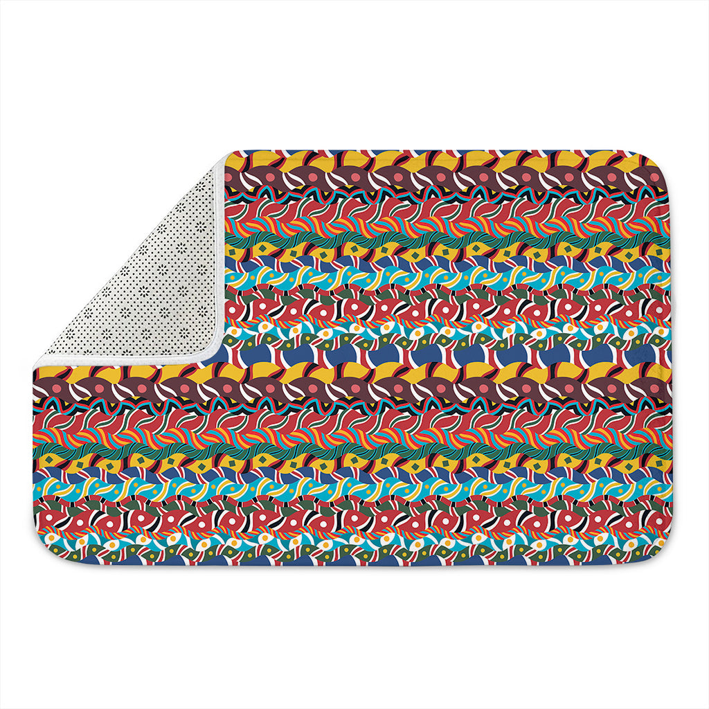 Afro African Ethnic Pattern Print Indoor Door Mat