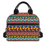 Afro African Ethnic Pattern Print Insulated Lunch Bag