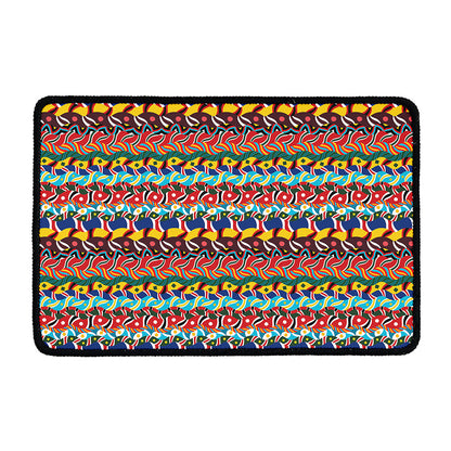 Afro African Ethnic Pattern Print Kitchen Mat