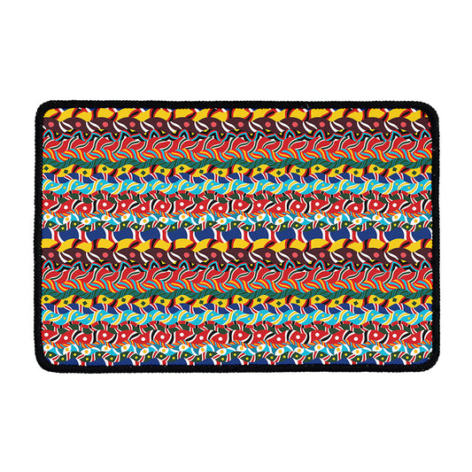 Afro African Ethnic Pattern Print Kitchen Mat