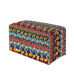 Afro African Ethnic Pattern Print Leather Tissue Box Cover