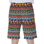 Afro African Ethnic Pattern Print Men's Beach Shorts