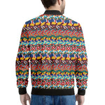 Afro African Ethnic Pattern Print Men's Bomber Jacket