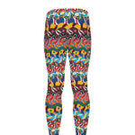 Afro African Ethnic Pattern Print Men's leggings