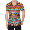 Afro African Ethnic Pattern Print Men's Shirt