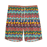 Afro African Ethnic Pattern Print Men's Sports Shorts