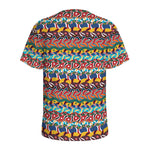 Afro African Ethnic Pattern Print Men's Sports T-Shirt