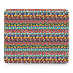 Afro African Ethnic Pattern Print Mouse Pad