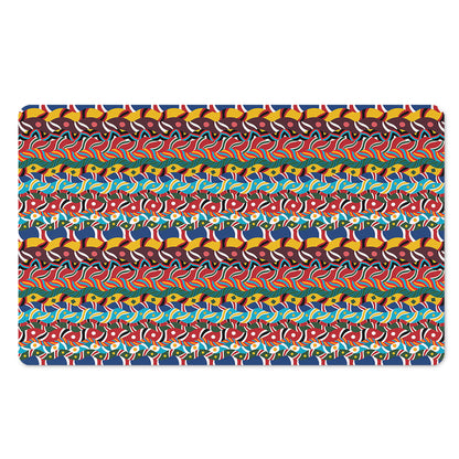 Afro African Ethnic Pattern Print Polyester Doormat