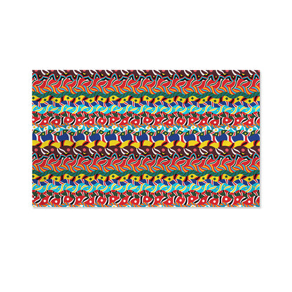 Afro African Ethnic Pattern Print Polyester Flag
