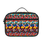Afro African Ethnic Pattern Print Portable Lunch Bag