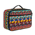 Afro African Ethnic Pattern Print Portable Lunch Bag