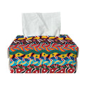 Afro African Ethnic Pattern Print Rectangle Tissue Box Cover