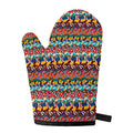 Afro African Ethnic Pattern Print Single Oven Mitt