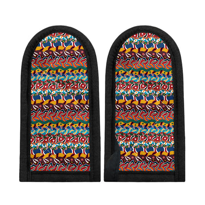 Afro African Ethnic Pattern Print Skillet Handle Cover