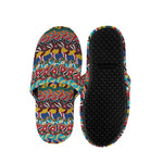 Afro African Ethnic Pattern Print Slippers