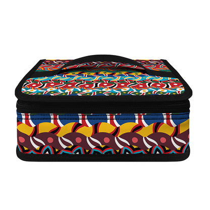 Afro African Ethnic Pattern Print Small Lunch Bag