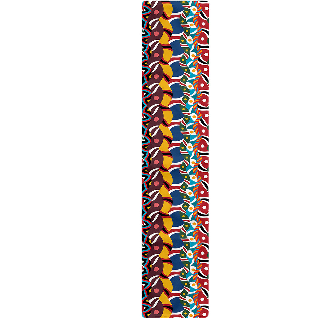 Afro African Ethnic Pattern Print Table Runner