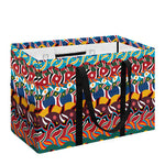 Afro African Ethnic Pattern Print Utility Tote Bag