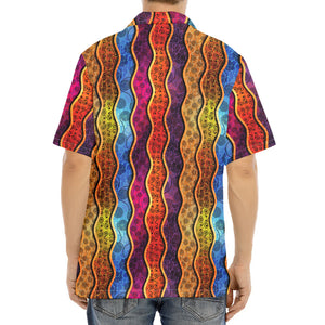 Afro Ethnic Inspired Print Aloha Shirt