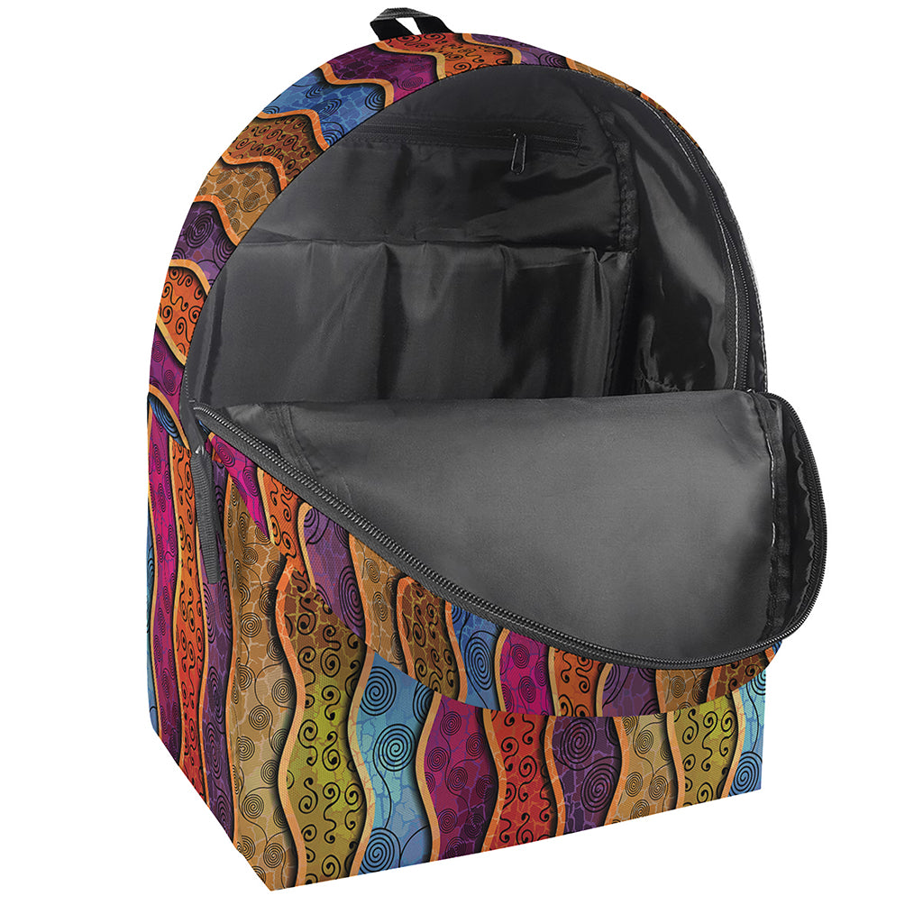 Afro Ethnic Inspired Print Backpack