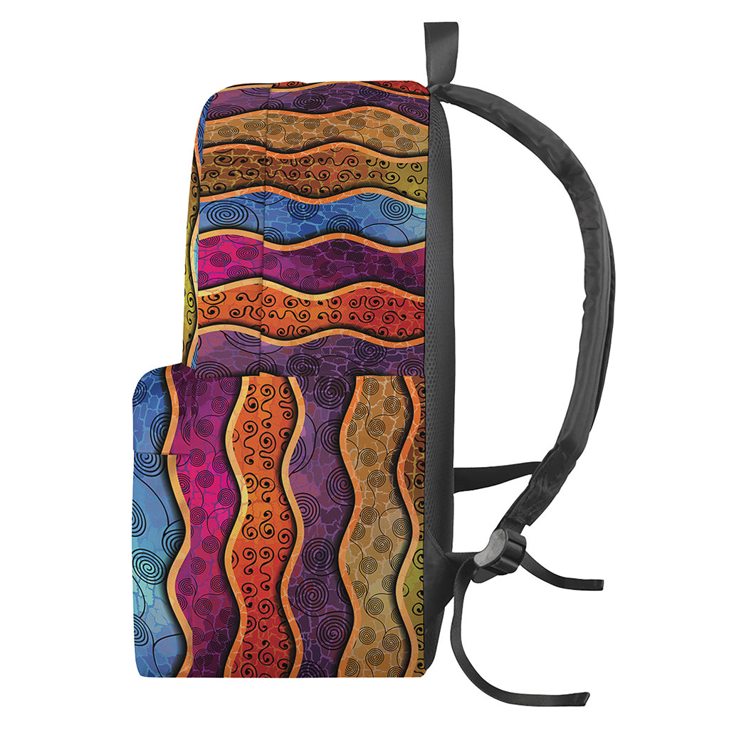 Afro Ethnic Inspired Print Backpack