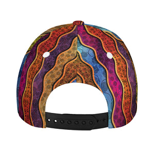 Afro Ethnic Inspired Print Baseball Cap