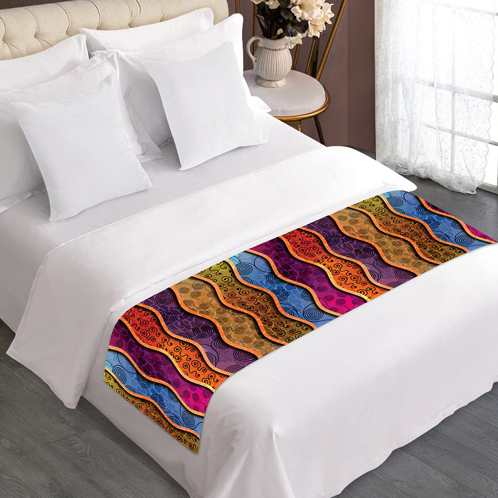 Afro Ethnic Inspired Print Bed Runner
