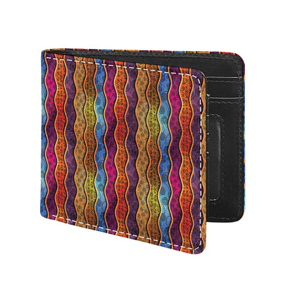 Afro Ethnic Inspired Print Bifold Wallet