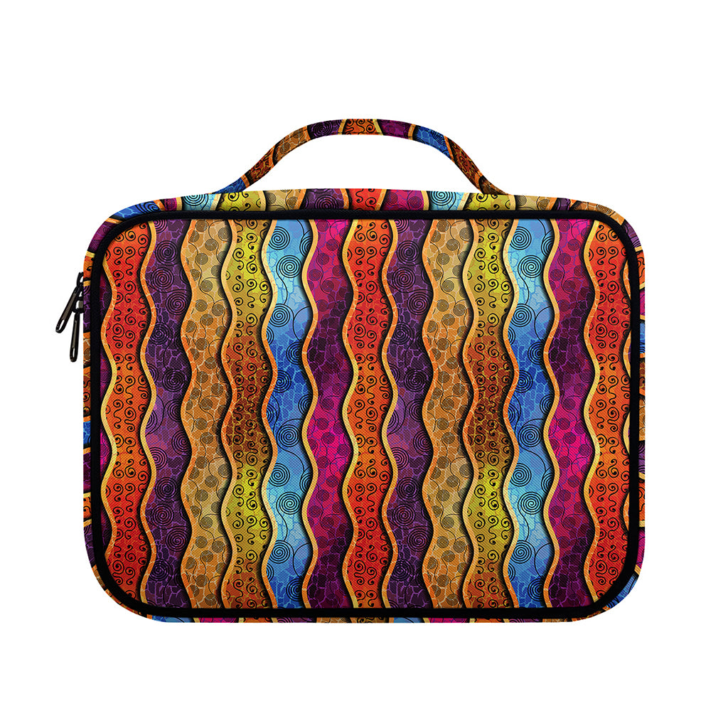 Afro Ethnic Inspired Print Briefcase Bible Bag