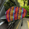 Afro Ethnic Inspired Print Car Side Mirror Covers