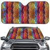 Afro Ethnic Inspired Print Car Windshield Sun Shade