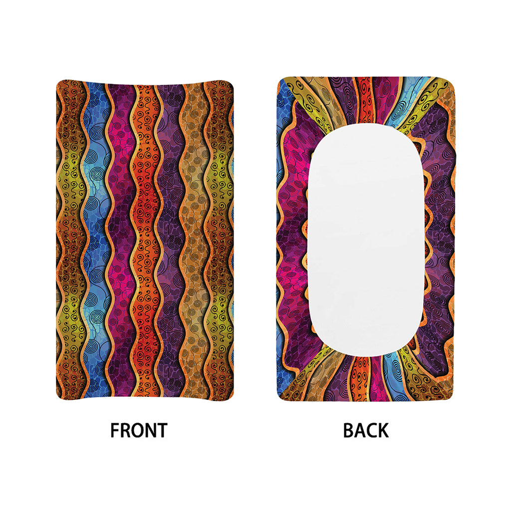 Afro Ethnic Inspired Print Changing Pad Cover