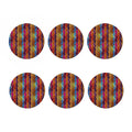 Afro Ethnic Inspired Print Coaster Set